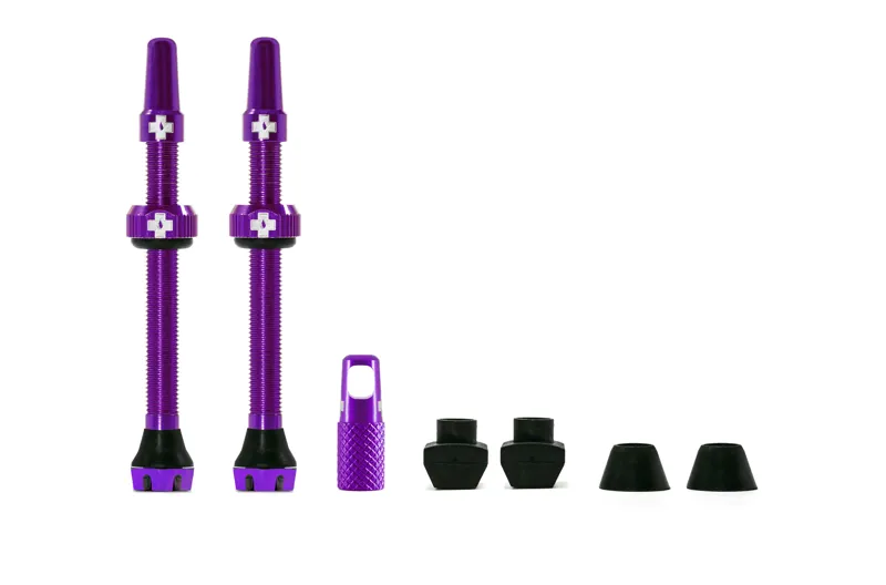 Muc-Off Tubeless Valves in Purple-1